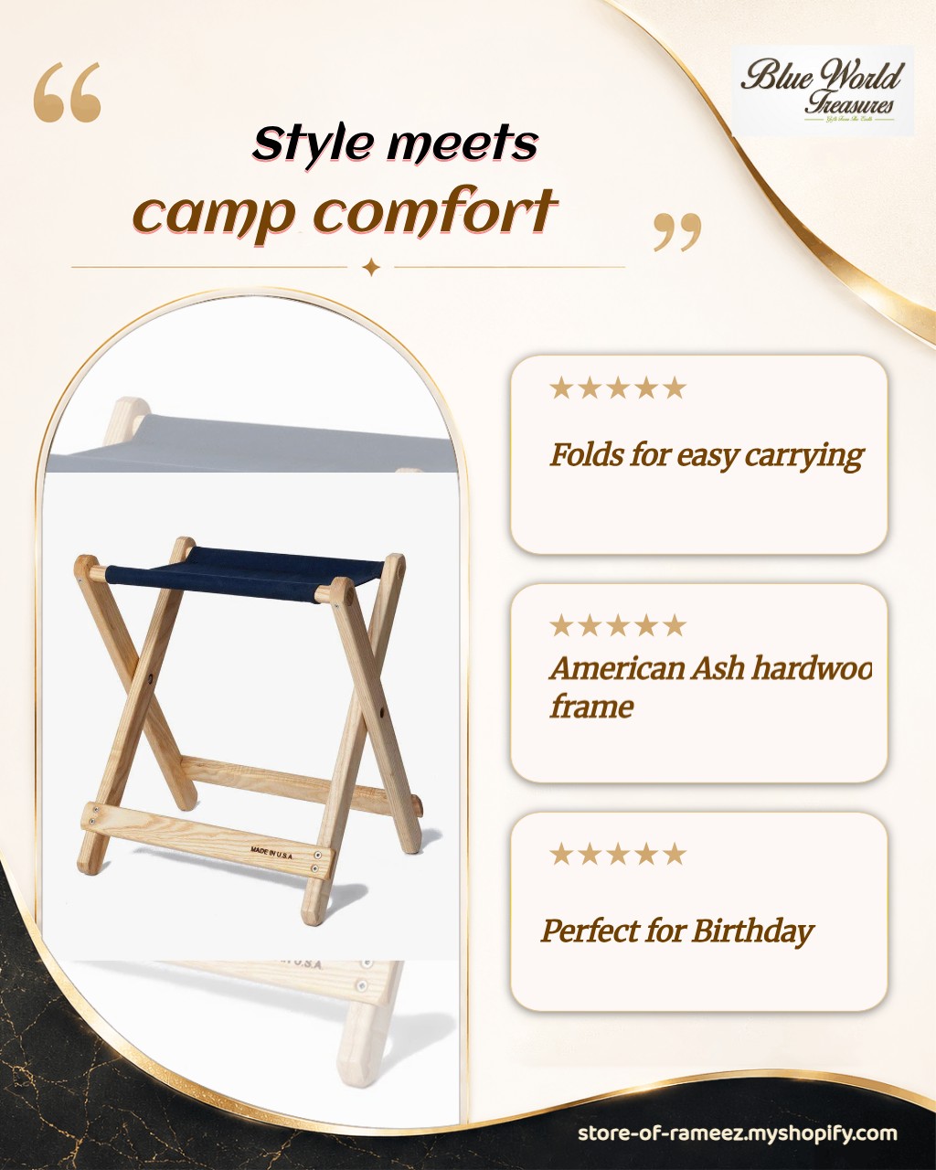 Fashion product advertisement