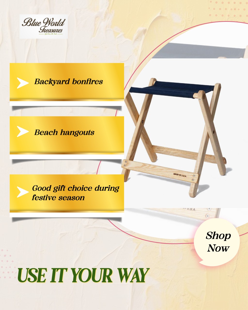 Beauty product advertisement
